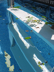You don't have to drain the pool to fix the leak.