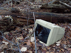 brokenmonitor Busted, broken, and beat up.