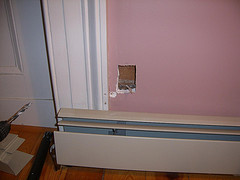 Measure the hole before starting repair.